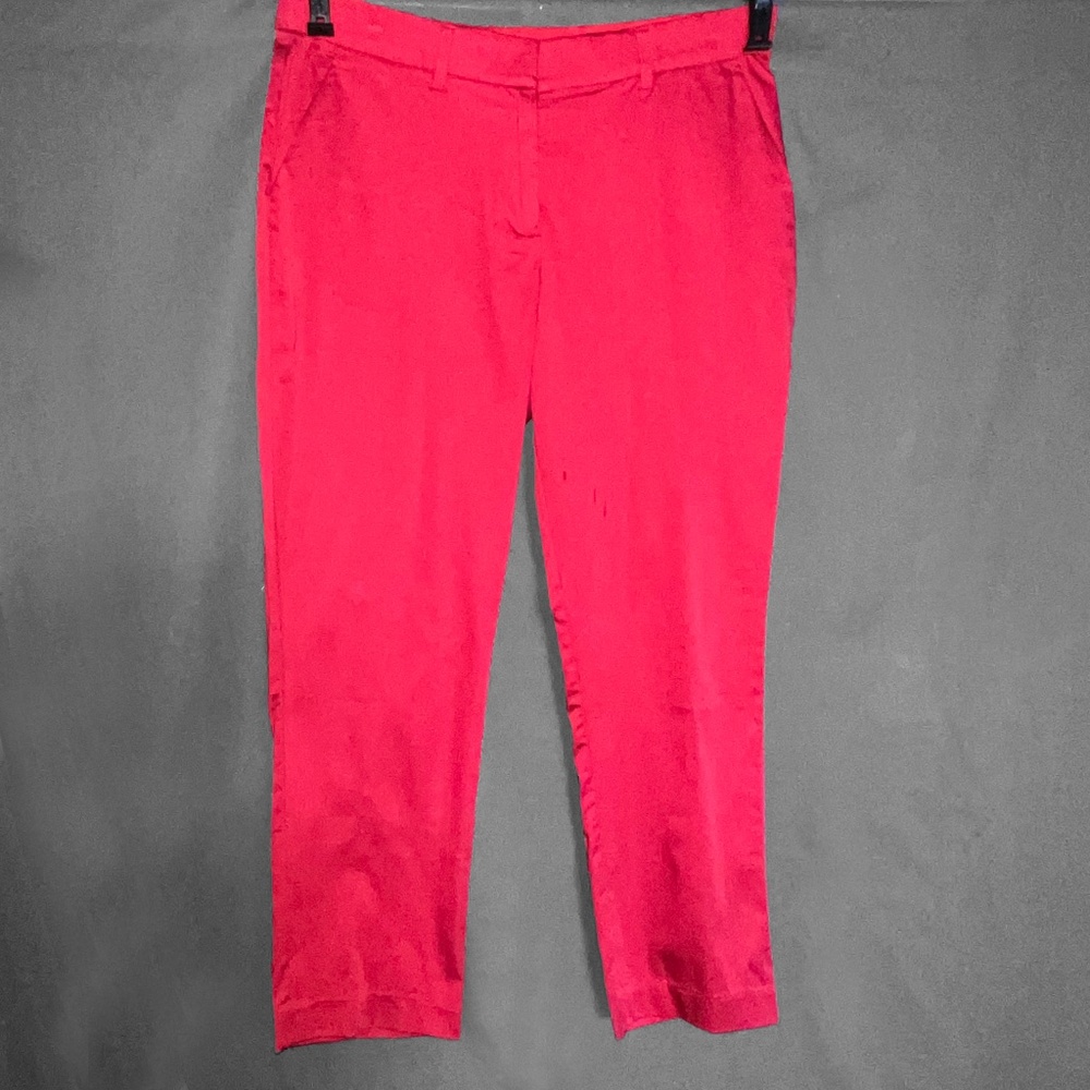Red Capri Pants